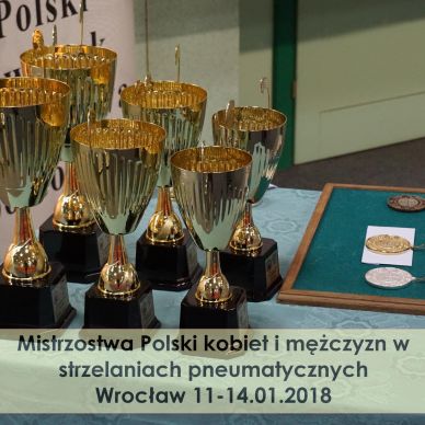 Mistrzostwa Polski w strzelaniu pneumatycznym 2018