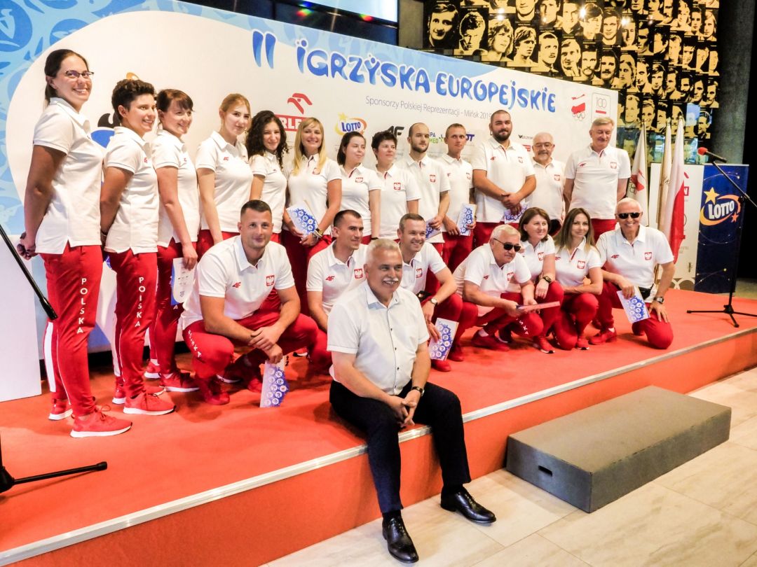 II Igrzyska Europejskie Mińsk 2019 - ślubowanie reprezentantów