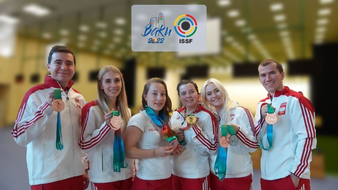 6 medali na Pucharze Świata Baku