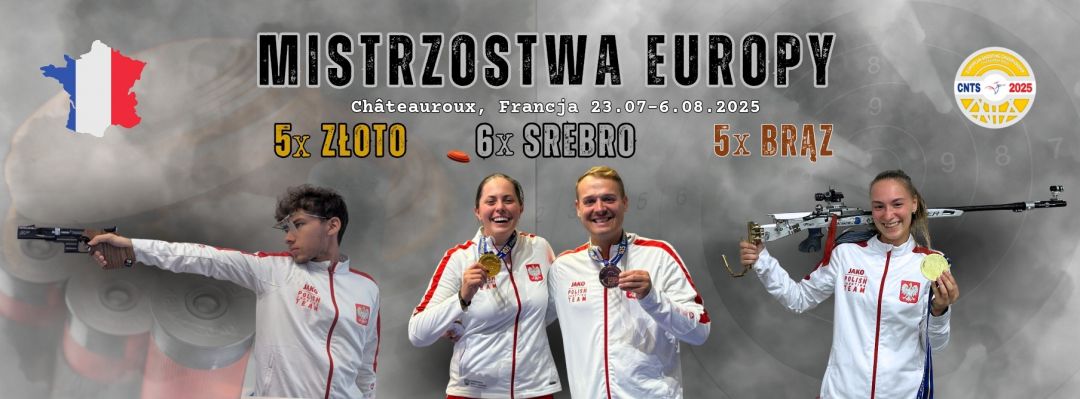 16 medali dla Polski na Mistrzostwach Europy w strzelectwie sportowym!