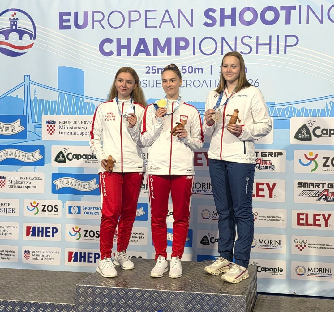 Złoto i srebro na Mistrzostwach Europy w Osijeku