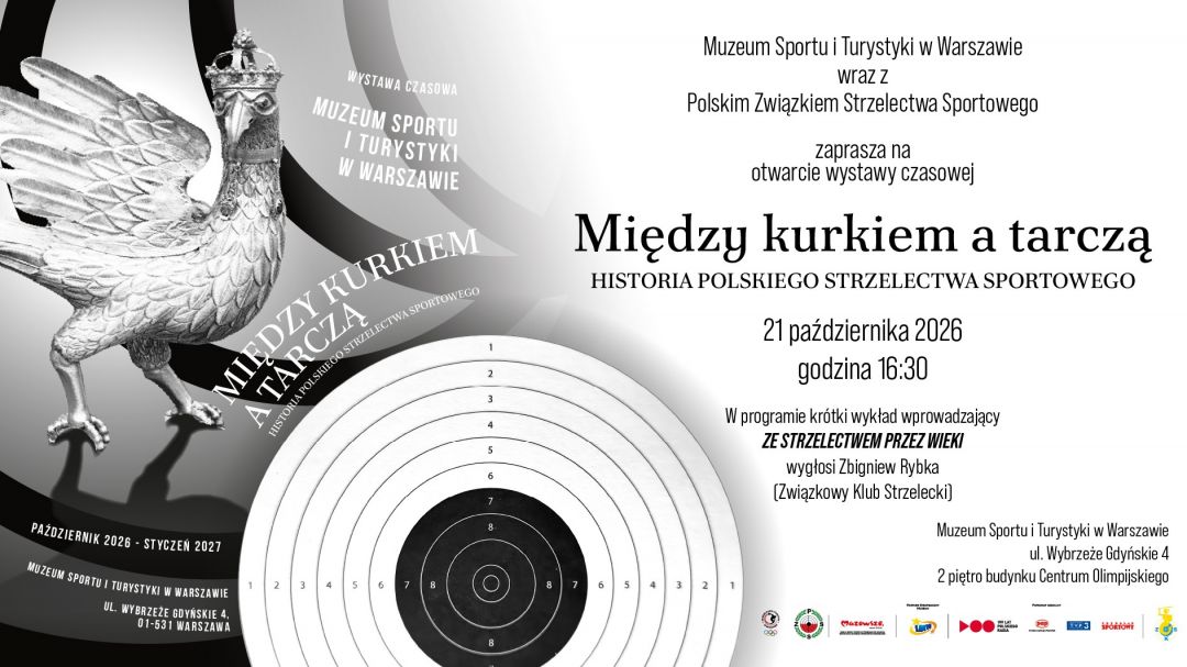 Wystawa o strzelectwie sportowym w Muzeum Sportu i Turystyki