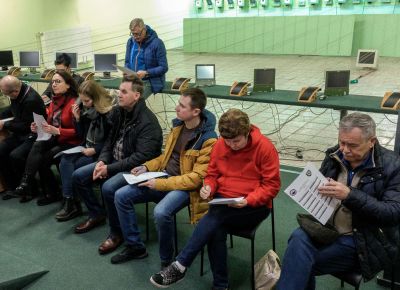 Finał Ligi PZSS, Konferencja techniczna - 5.01.2018 Bydgoszcz. Fot. Włodzimierz Gałecki
