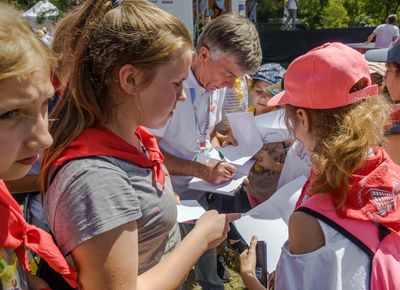 20. Piknik Olimpijski - Kępa Potocka w Warszawie. 20. Fot: ©PZSS/Włodzimierz G. Gałecki