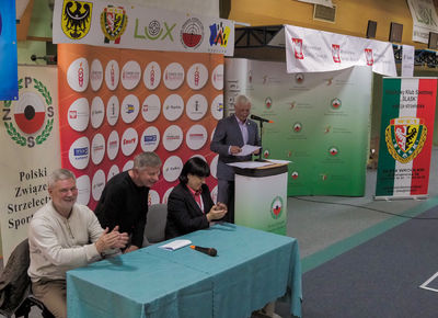 Finał Ogólnopolskiej Olimpiady Młodzieży Śląskie 2018 we Wrocławiu - konferencja techniczna. Fot: ©PZSS/Włodzimierz G. Gałecki