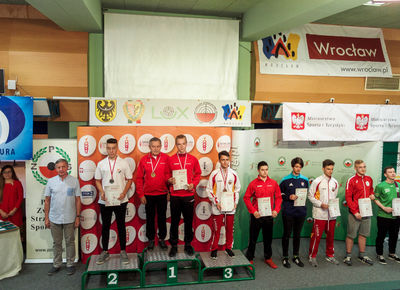 Finał Ogólnopolskiej Olimpiady Młodzieży - Dekoracje, 22.07.2018, Wrocław. Fot: Barbara Pastuszka