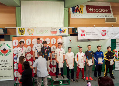 Finał Ogólnopolskiej Olimpiady Młodzieży - Dekoracje, 22.07.2018, Wrocław. Fot: Barbara Pastuszka