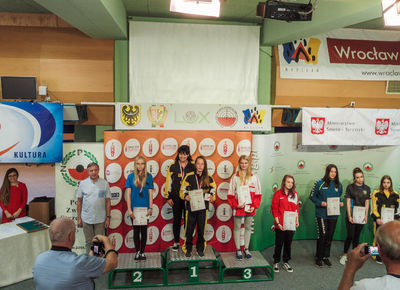 Finał Ogólnopolskiej Olimpiady Młodzieży - Dekoracje, 22.07.2018, Wrocław. Fot: Barbara Pastuszka