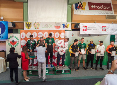 Finał Ogólnopolskiej Olimpiady Młodzieży - Dekoracje, 22.07.2018, Wrocław. Fot: Barbara Pastuszka