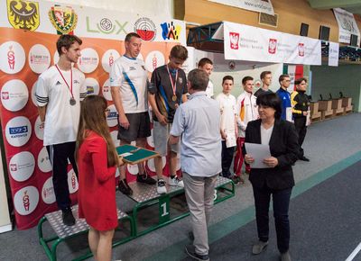 Finał Ogólnopolskiej Olimpiady Młodzieży - Dekoracje, 22.07.2018, Wrocław. Fot: ©PZSS/Włodzimierz G. Gałecki