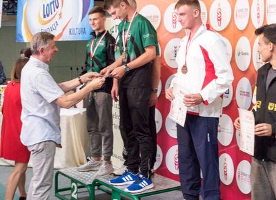 Finał Ogólnopolskiej Olimpiady Młodzieży - Dekoracje, 22.07.2018, Wrocław. Fot: ©PZSS/Włodzimierz G. Gałecki