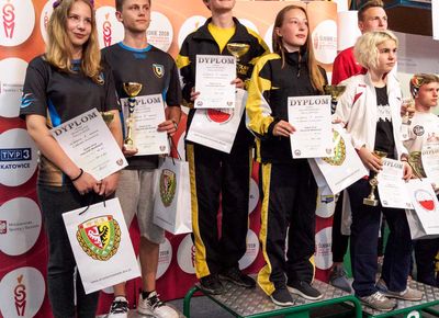 Finał Ogólnopolskiej Olimpiady Młodzieży - Dekoracje, 22.07.2018, Wrocław. Fot: ©PZSS/Włodzimierz G. Gałecki