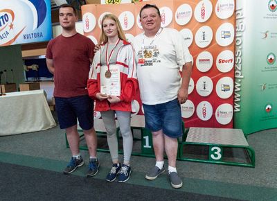 Finał Ogólnopolskiej Olimpiady Młodzieży - Dekoracje, 22.07.2018, Wrocław. Fot: ©PZSS/Włodzimierz G. Gałecki