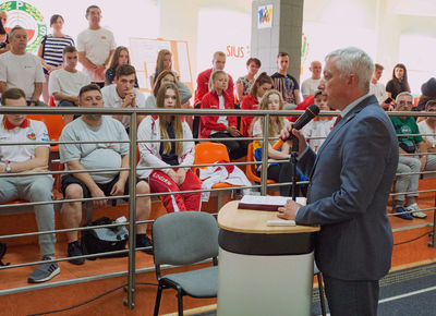 Finał Ogólnopolskiej Olimpiady Młodzieży - Dekoracje i zakończenie, 24.07.2018, Wrocław. Fot.: ©PZSS/Włodzimierz G. Gałecki