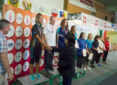 Finał Ogólnopolskiej Olimpiady Młodzieży - Dekoracje i zakończenie, 24.07.2018, Wrocław. Fot.: ©PZSS/Włodzimierz G. Gałecki