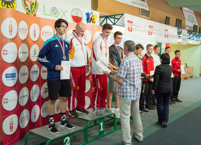 Finał Ogólnopolskiej Olimpiady Młodzieży - Dekoracje i zakończenie, 24.07.2018, Wrocław. Fot.: ©PZSS/Włodzimierz G. Gałecki