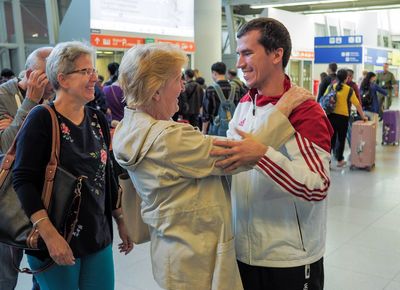Mistrz świata Tomasz Bartnik i jego złoty medal w kdw 3x40 już Polsce!