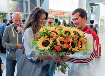 Mistrz świata Tomasz Bartnik i jego złoty medal w kdw 3x40 już Polsce!