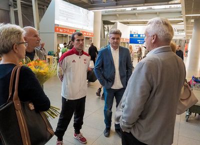 Mistrz świata Tomasz Bartnik i jego złoty medal w kdw 3x40 już Polsce!