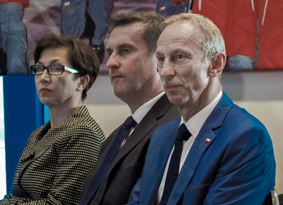 Ślubowanie Reprezentantów Polski na III Młodzieżowe Igrzyska Olimpijskie w Buenos Aires, 1.10.2018, Warszawa