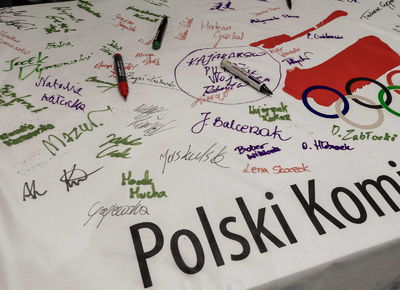 Ślubowanie Reprezentantów Polski na III Młodzieżowe Igrzyska Olimpijskie w Buenos Aires, 1.10.2018, Warszawa