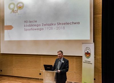 Przebieg obchodów 90-lecia Łódzkiego Związku Strzelectwa Sportowego. Fot. Włodzimierz Gałecki